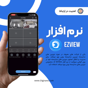نرم افزار Ezview: برای انتقال تصاویر دوربین های مداربسته یونی ویو